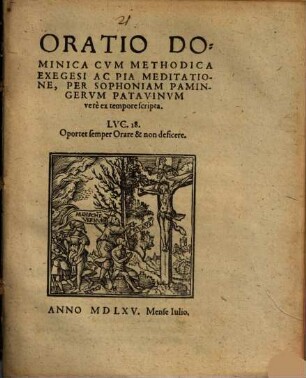 Oratio dominica cum methodica exegesi ac pia meditatione