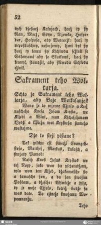 Sakrament teho Wołtarja