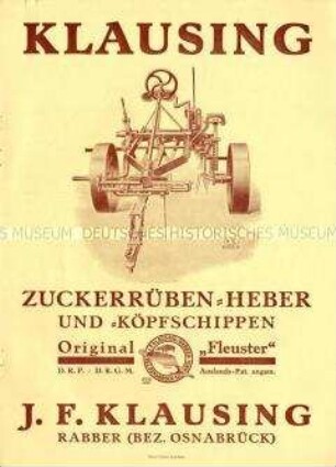 Zuckerrüben-Heber und -Köpfschippen
