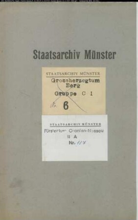 Schatzungsfreiheit der Junkergüter im Fürstentum Siegen
