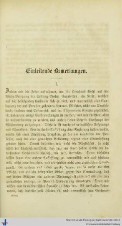 Einleitende Bemerkungen