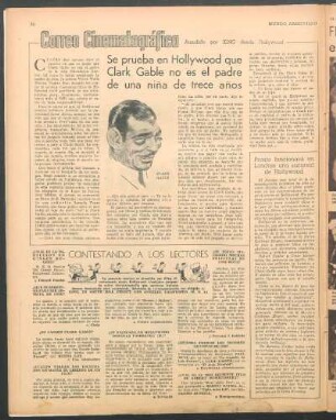 Correo cinematográfico : Atendido por King desde Hollywood