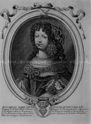 Porträt der Infantin von Portugal Maria Isabel Luisa Josefa