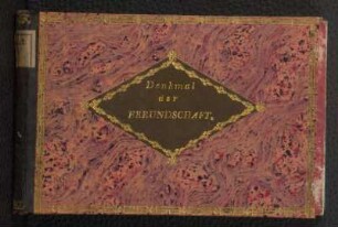Stammbuch (Album Amicorum) der Mademoiselle D. Krafft junior zu Cassel