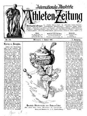 Internationale illustrirte Athleten-Zeitung : Verbandsorgan der Athleten-Verbände von Bayern, Württemberg, Süddeutschland .... 5. 1896