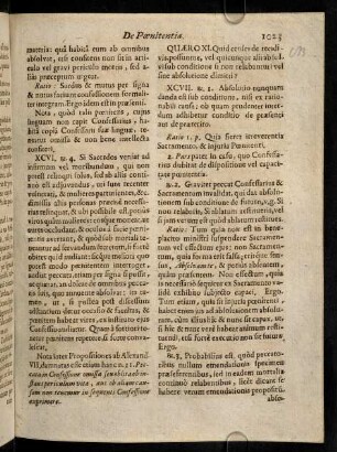 1023-1026, XCVI. R. 4. Si Sacerdos veniat ad infirmum vel ...