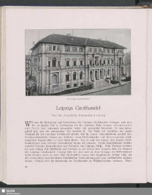 Leipzigs Großhandel