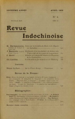 Avril 1909. No 4