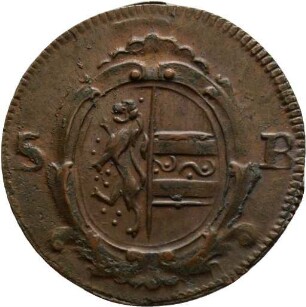 Münze, Pfennig, 1783