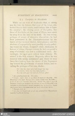 § 3, Euripides in Macedonia