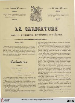 Numéro 33 (16 Juin 1831) Planches 65,66