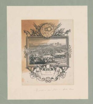 "Siege de Philisbourg"
