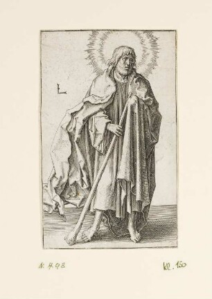 Judas Thaddäus, Blatt 8 der Folge "Christus, Paulus und die zwölf Apostel"