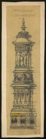 Villa Siemens, Berlin-Wannsee: Ofen Saal