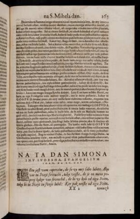 163-178, Na ta dan Simona inu Iudesha, evangelium Ioan. na XV. cap. - Na teh cerkovnih shegnain, evangelium Luc. XIX. cap.