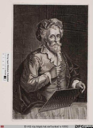 Bildnis Aegidius Sadeler (Gillis) d. J.