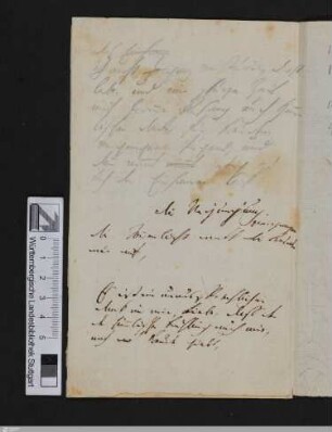 An Susette Gontard : [Brief, Frühjahr 1799]; [Ausz.]; [StA 6 BR 176] / Friedrich Hölderlin