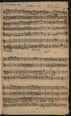 Nun danket alle Gott; V (6), strings, bc; D-Dur