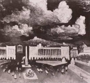 Paris: Place de la Concorde (Gewitter über Paris III)