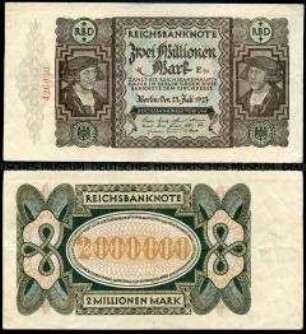 Reichsbanknote 2 Millionen Mark