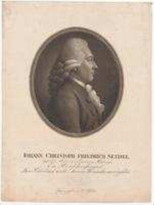 Johann Christoph Friedrich Seidel; geb. 2. März 1751; gest. 9. März 1795