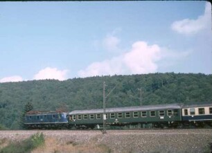 Treuchtlingen Mattenmühle Lok 118 039 D-Zug UIC-X-Wagen