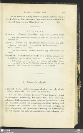 3. Molekularphysik