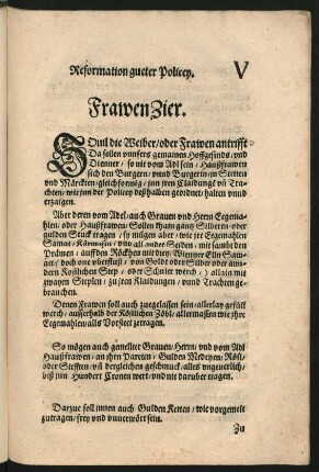 Frawen Zier.