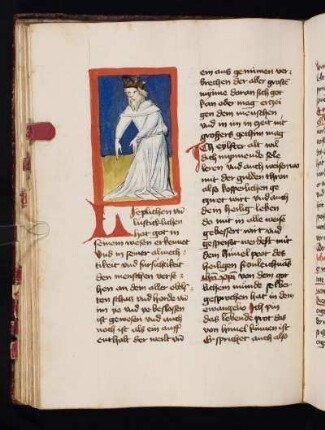 Deckfarbenminiatur: Der elfte Weise