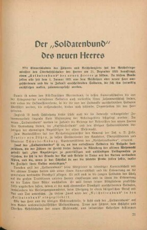 Der "Soldatenhund" des neuen Heeres