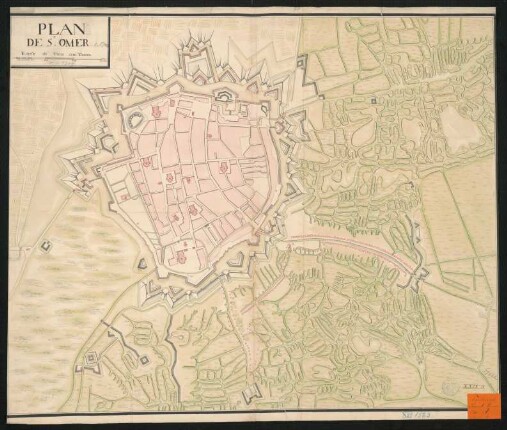 Plan de St. Omer