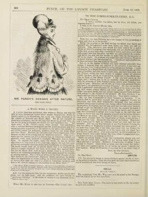 Mr. Punch's design after nature