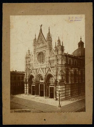 Dom Santa Maria Assunta, Siena: Hauptfassade