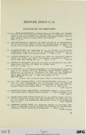 Bronze, Eisen u.a. (Nr. 1129-1201)