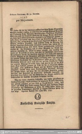 [7ter d.d. 23ten ej. dikt. den 30 ej.]