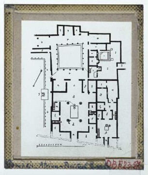 Pompei, Haus der Silberhochzeit (V.2.I) : Grundriss
