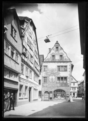 Brückengasse mit Götzelmann´schem Haus Richtung Marktplatz