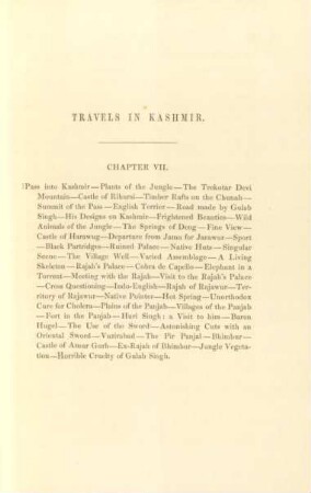Chapter VII. Pass into Kashmir ...