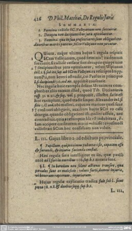 L. 111. Gaius libro 2. ad edictum provinciale