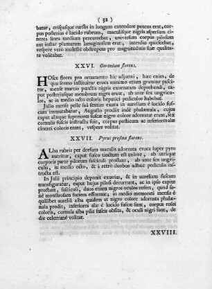 XXVII. Pyrus prasina, florens