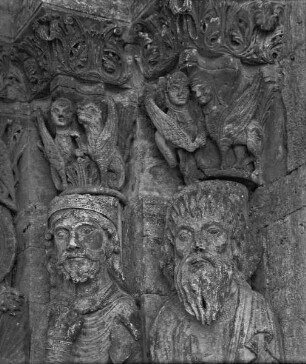 Linkes Gewände: Moses