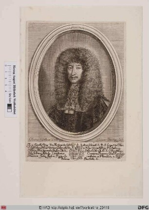 Bildnis Ferdinand Wilhelm Slawata, Graf von Chlum u. Koschumberg