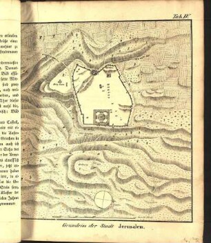 Tab. IV. Grundriss der Stadt Jerusalem.