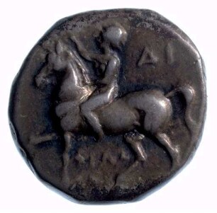 Münze, Didrachme, ca. 272-235 v. Chr.