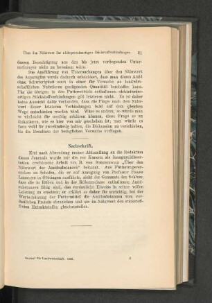 Nachschrift.