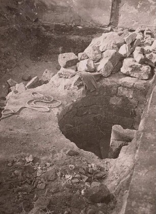 Dresden. Abbrucharbeiten "An der Mauer": Kasematten der ehemaligen Dresdner Festung (Bastion Merkur) für das Neubaugelände des Dresdner Anzeigers