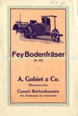 Fey Bodenfräser 24 PS