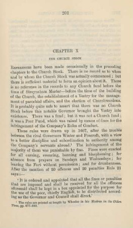 Chapter X. The Church Stock