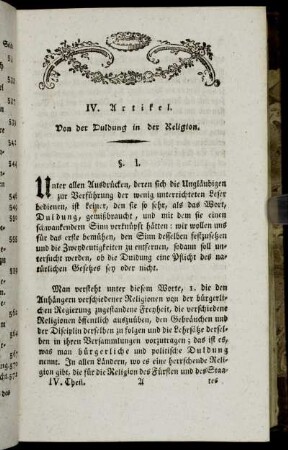 [Fortsetzung und Abschluß der ersten Abtheilung]