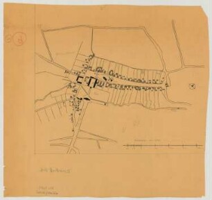 [Herzberg in der Mark (Kreis Ruppin)]: Gemeinde [Herzberg]. Katasterplan